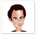 Pete Sampras : Sports caricature