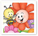 Flower Party : Children Illustration