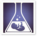 Test Tube Baby : Medical Illustration Test Tube Baby : Medical Illustration