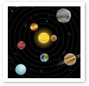 Planetary System : Scientific Illustration