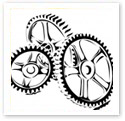 Cogwheel : Technical Illustration