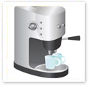 Espresso Machine : Technical Illustration