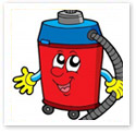 Funny Vacuum Cleaner : Technical Illustration Funny Vacuum Cleaner : Technical Illustration