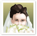 Mysterious Bride : Wedding portrait